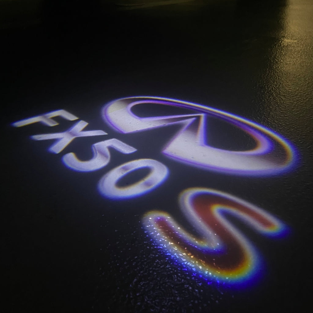 INFINITI FX50 S LOGO PROJECROTR LIGHTS Nr.28 (quantity 1 = 1 sets/2 door lights)
