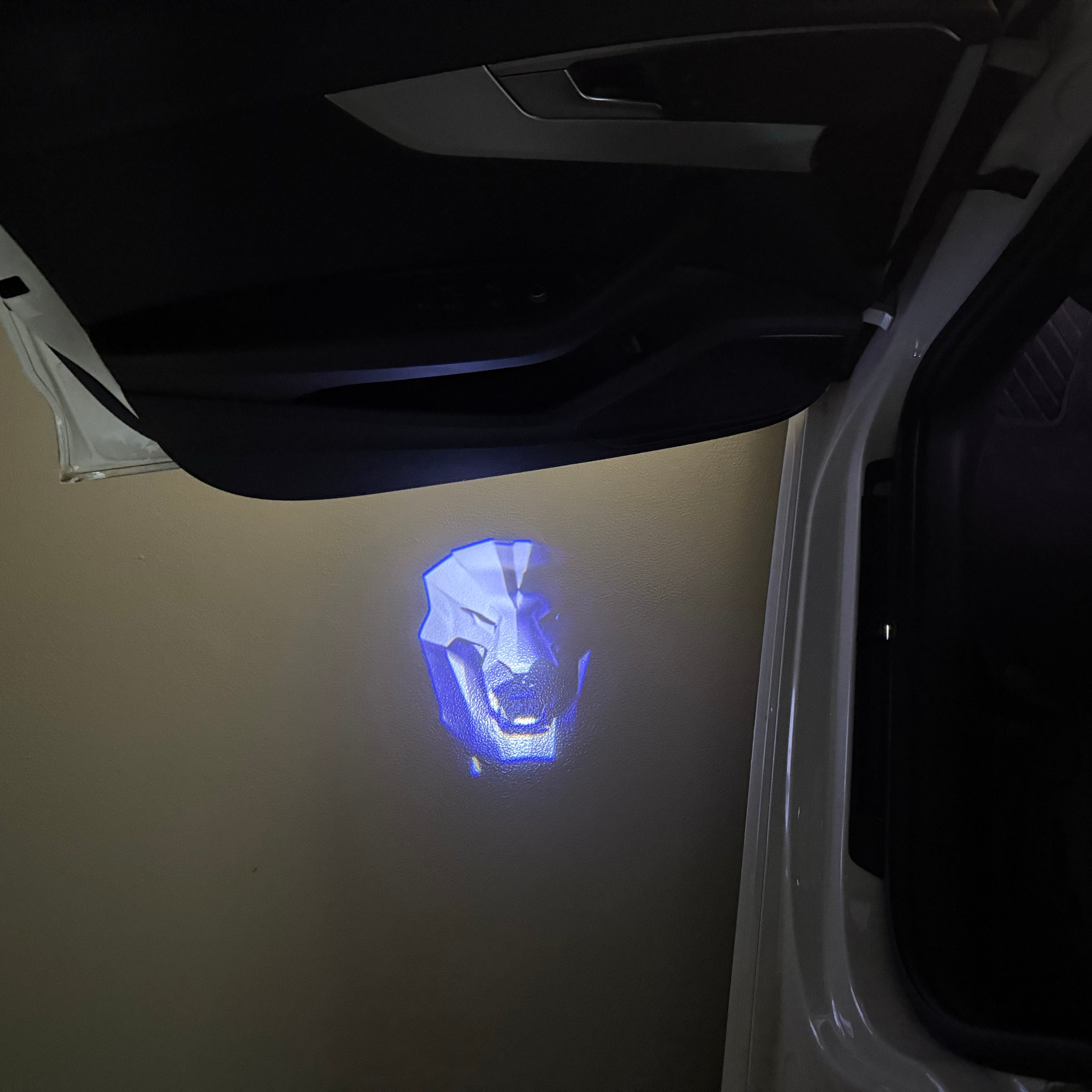 LUCES DE PROYECTOR DEL LOGOTIPO BMW M3 Nr.24 (cantidad 1 = 1 juegos / 2 luces de puerta)