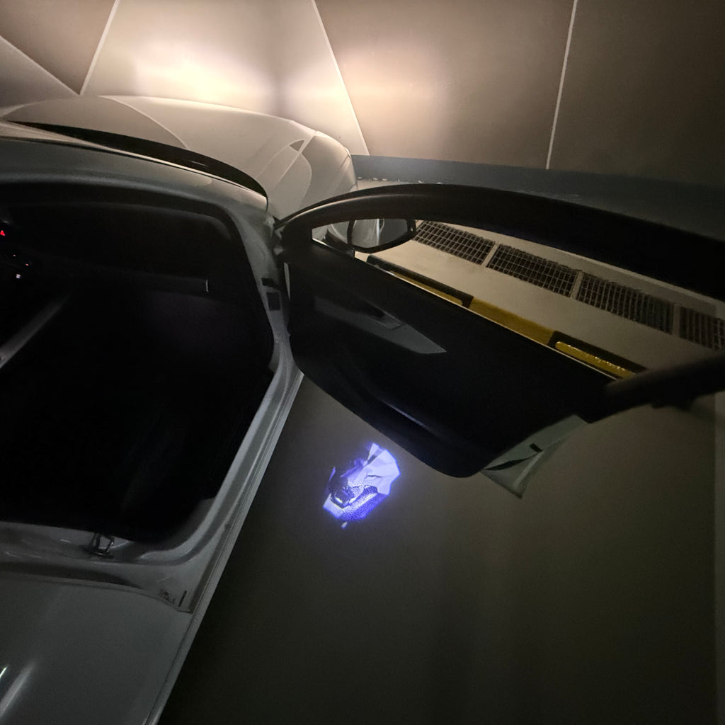 LUCES DE PROYECTOR DEL LOGOTIPO BMW M3 Nr.24 (cantidad 1 = 1 juegos / 2 luces de puerta)