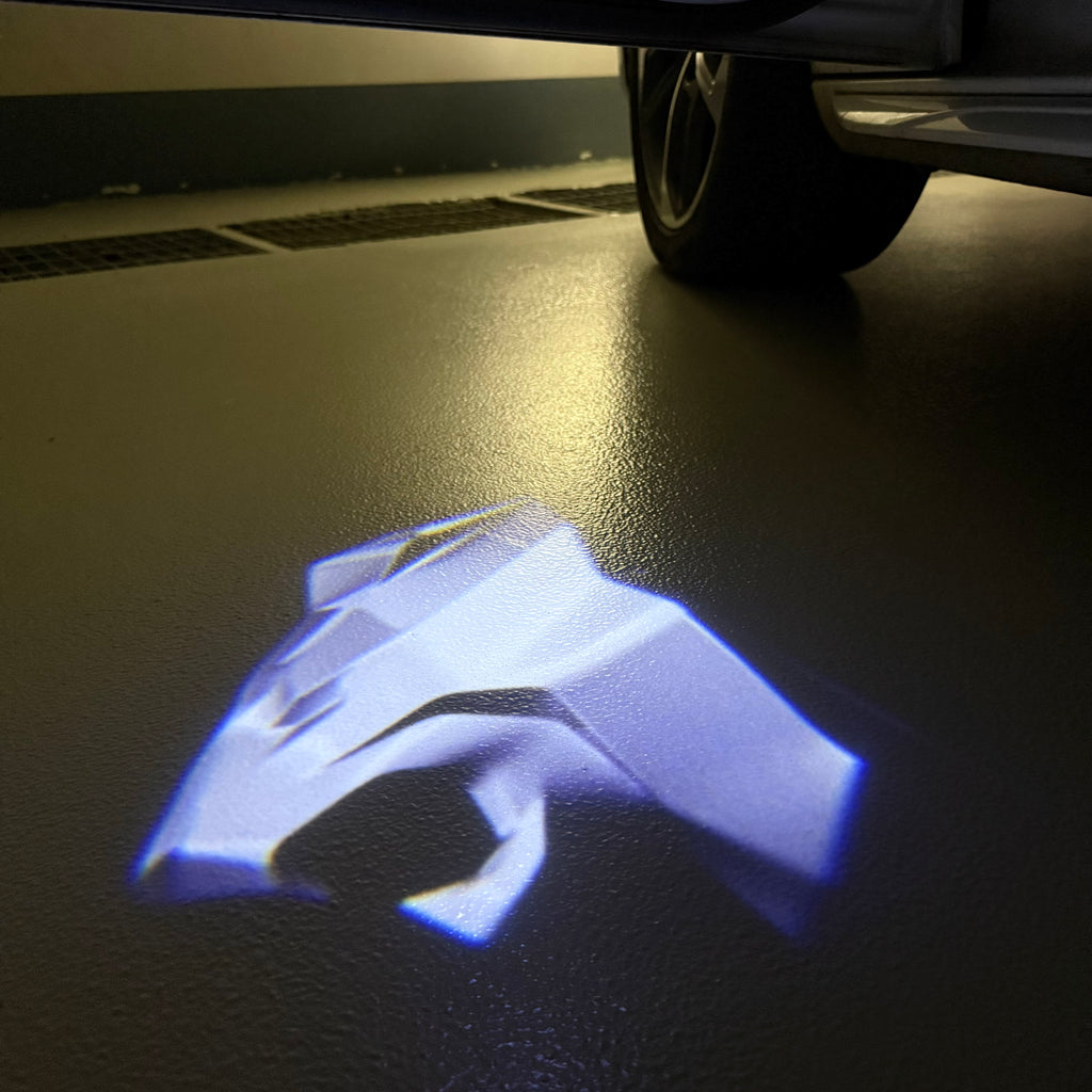 BMW M3 LOGO PROJECTOT LIGHTS Nr.24 (Menge 1 = 1 Sets/2 Türleuchten)