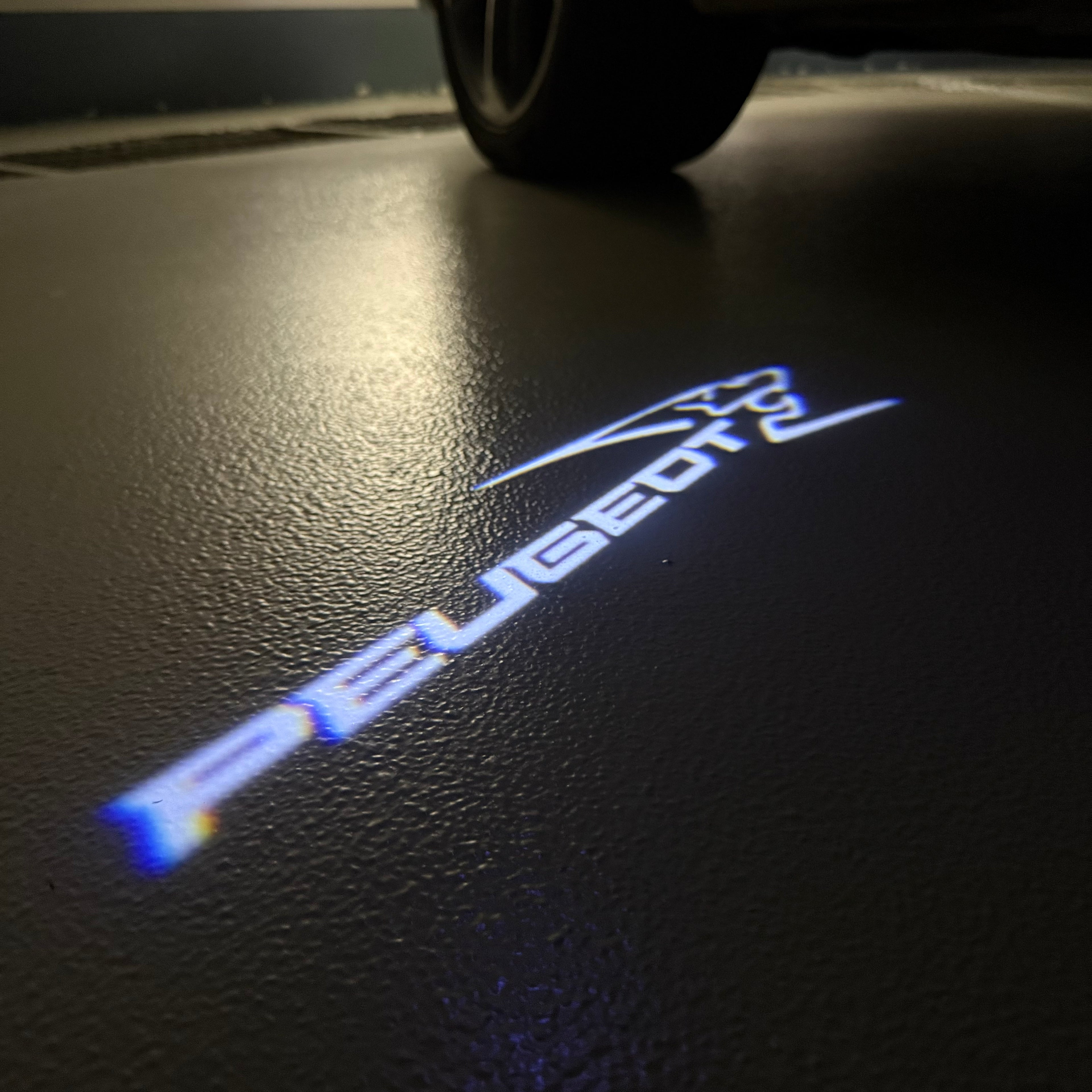 BMW M3 LOGO PROJECTOT LIGHTS Nr.24 (Menge 1 = 1 Sets/2 Türleuchten)