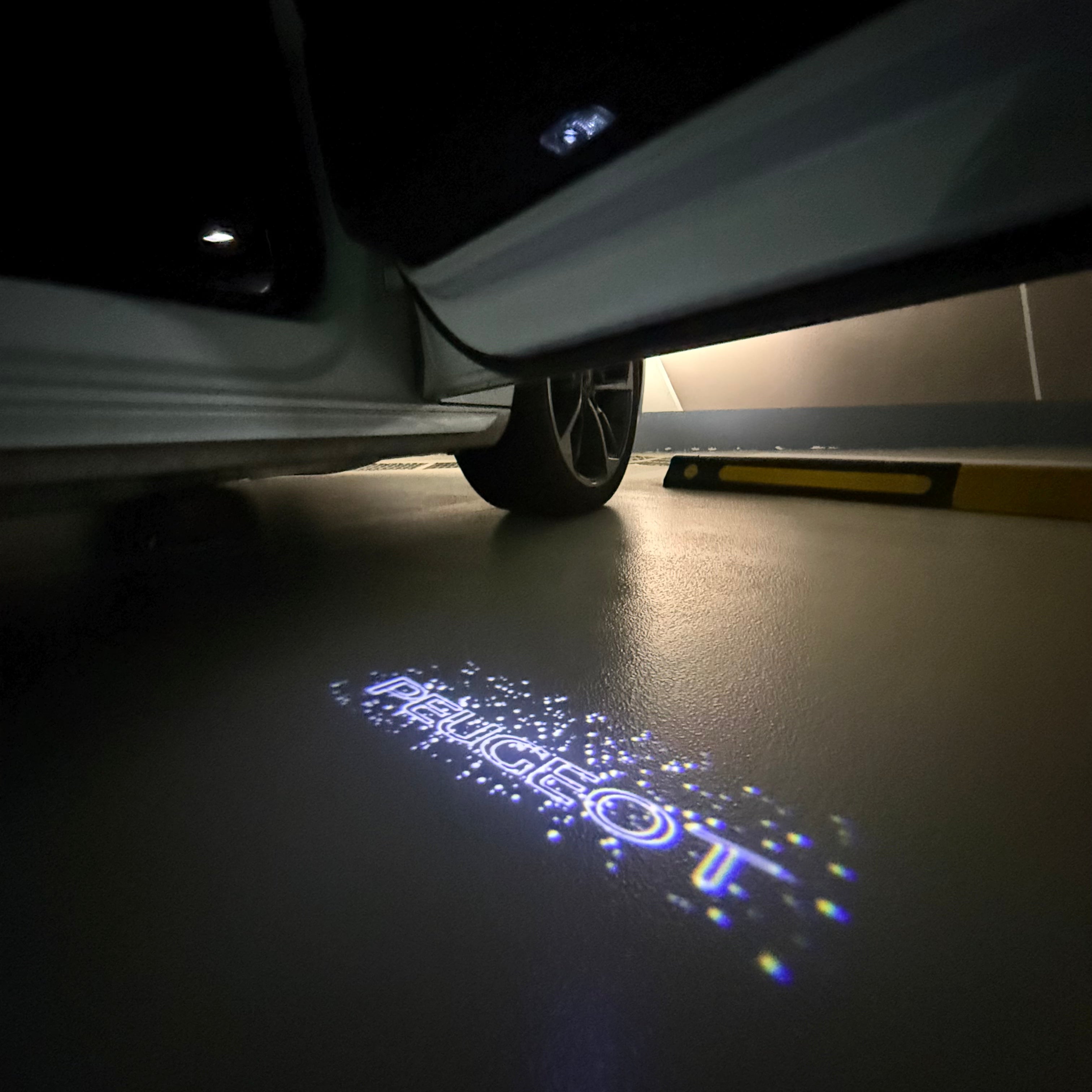 BMW M3 LOGO PROJECTOT LIGHTS Nr.24 (Menge 1 = 1 Sets/2 Türleuchten)