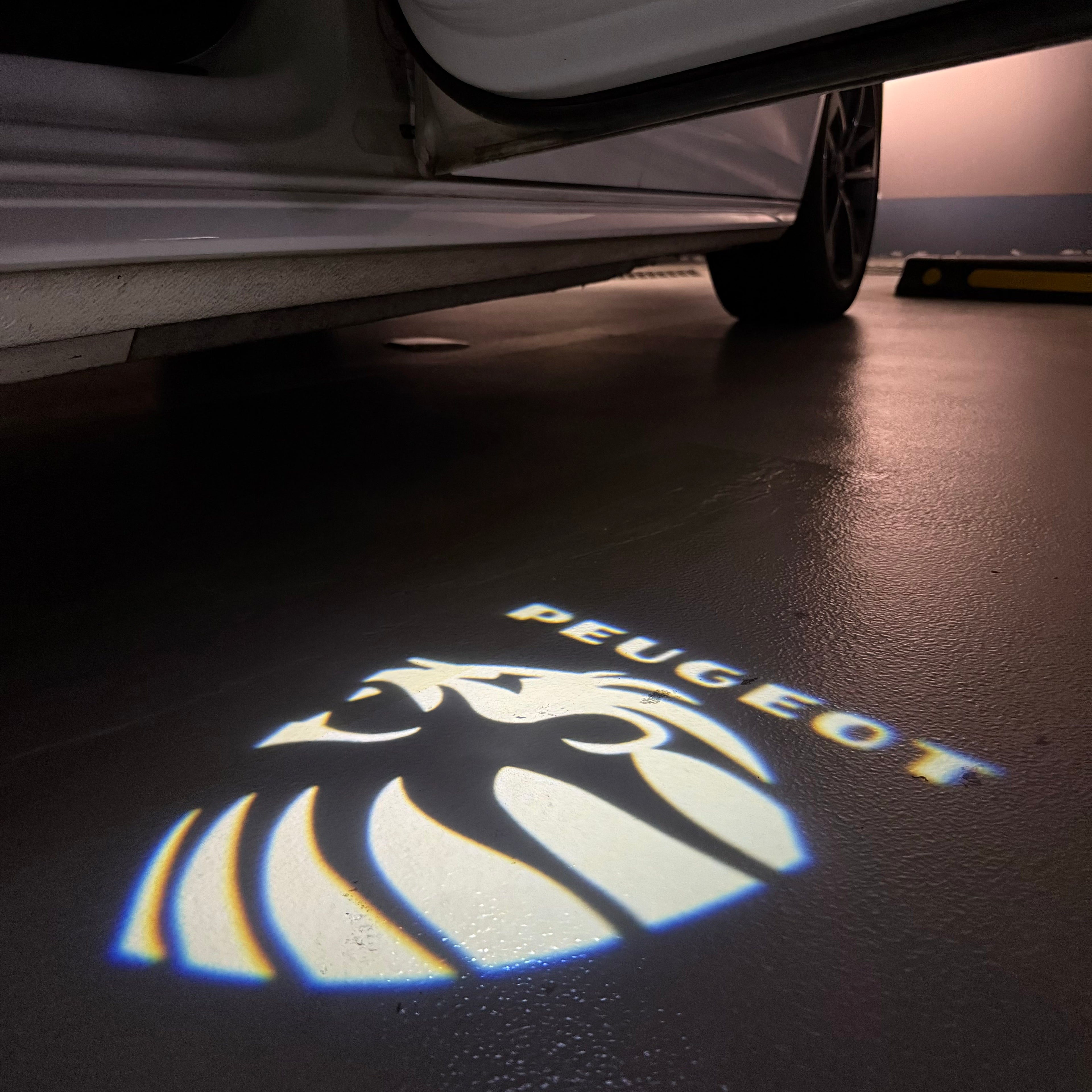 BMW M3 LOGO PROJECTOT LIGHTS Nr.24 (Menge 1 = 1 Sets/2 Türleuchten)