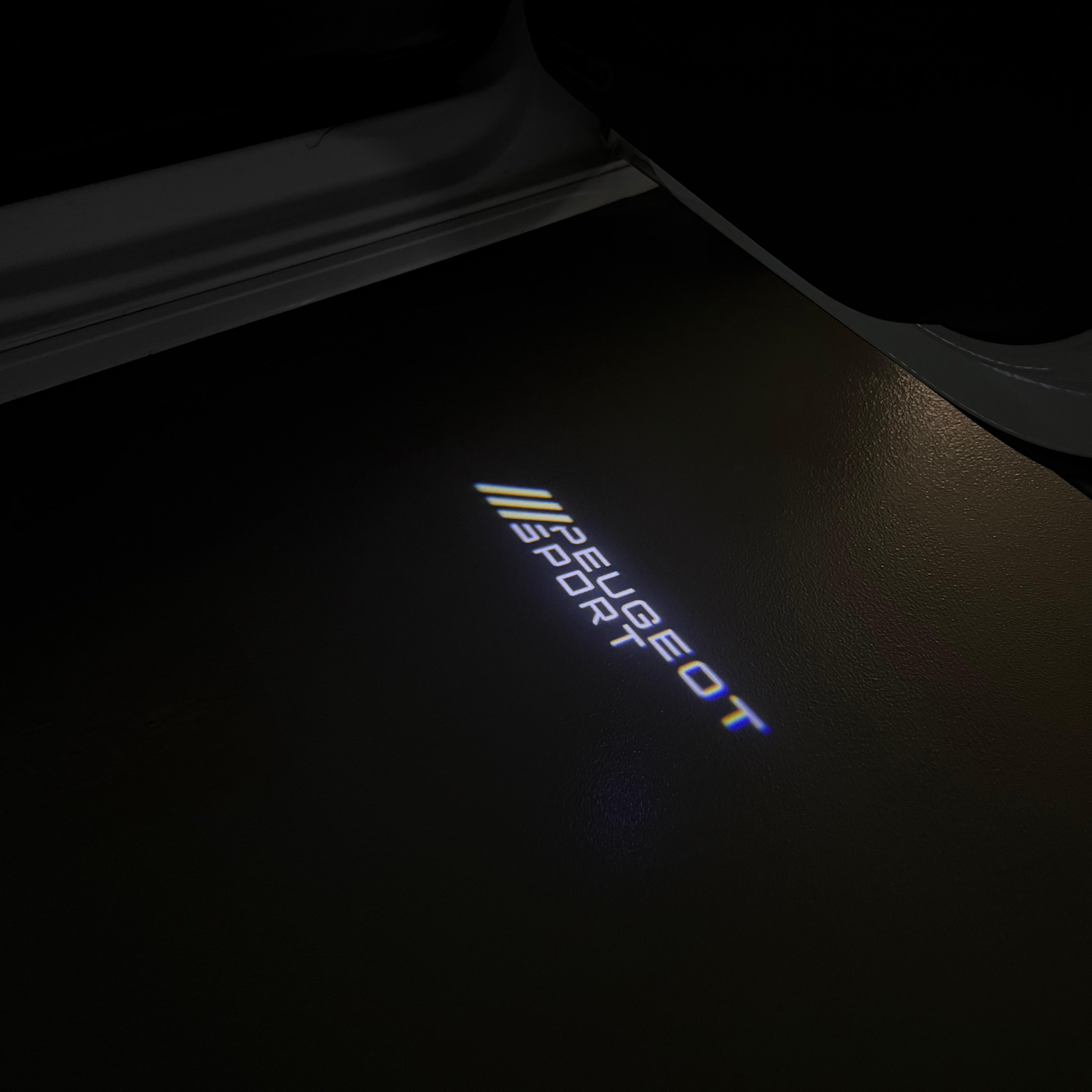 BMW M3 LOGO PROJECTOT LIGHTS Nr.24 (Menge 1 = 1 Sets/2 Türleuchten)