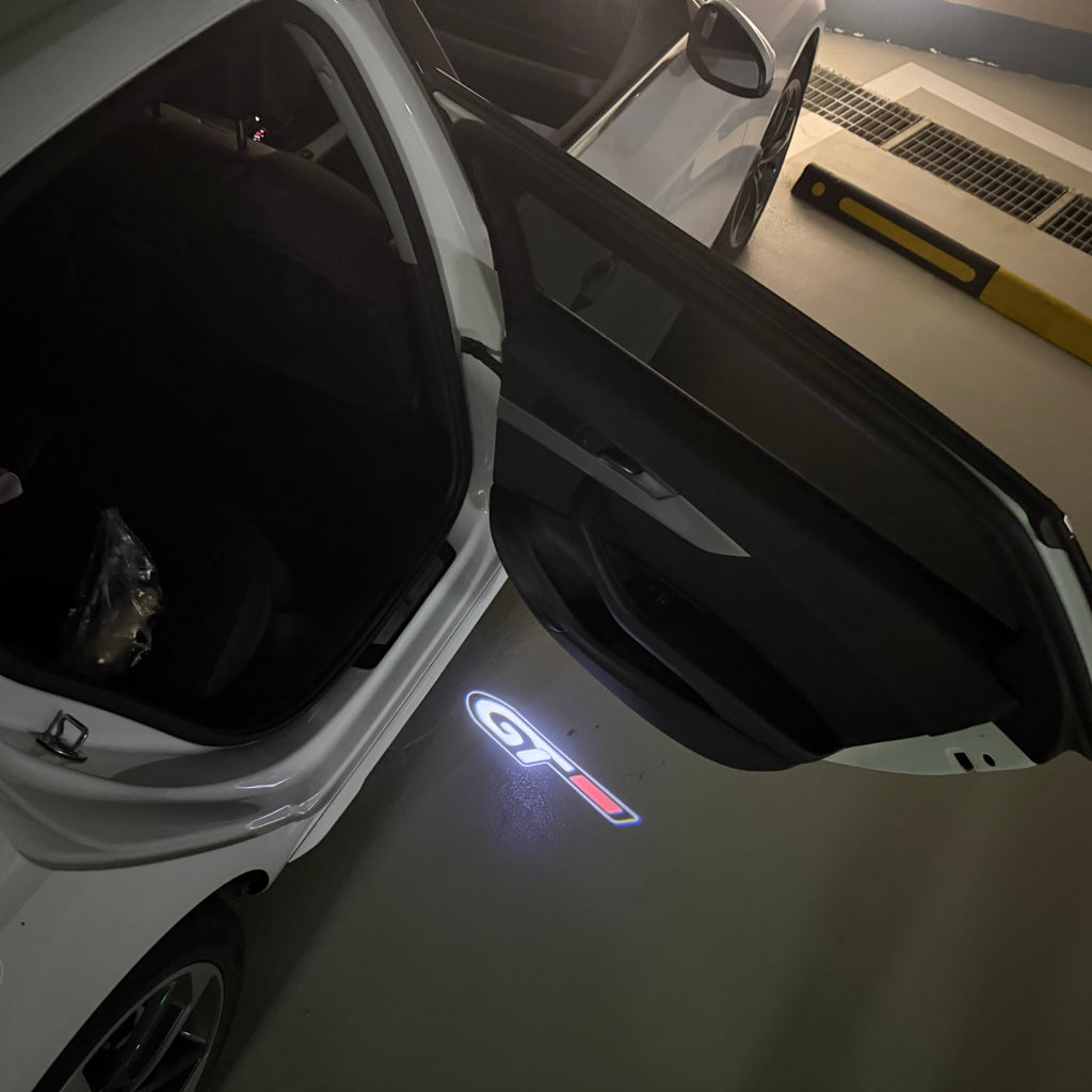 LUCES DE PROYECTOR DEL LOGOTIPO BMW M3 Nr.24 (cantidad 1 = 1 juegos / 2 luces de puerta)