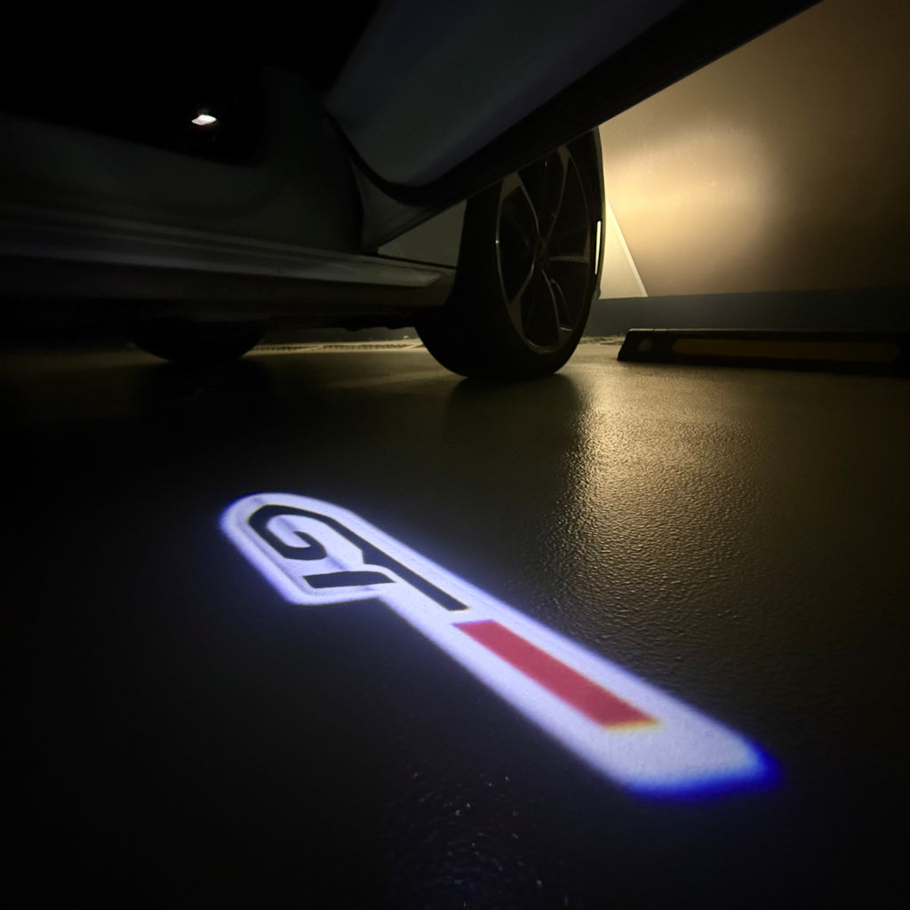 ÉCLAIRAGE DE PROJECTEUR BMW M3 LOGO Nr.24 (quantité 1 = 1 jeux / 2 feux de porte)