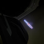 LUCES DE PROYECTOR DEL LOGOTIPO BMW M3 Nr.24 (cantidad 1 = 1 juegos / 2 luces de puerta)