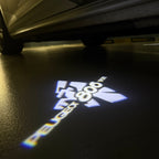 LUCES DE PROYECTOR DEL LOGOTIPO BMW M3 Nr.24 (cantidad 1 = 1 juegos / 2 luces de puerta)