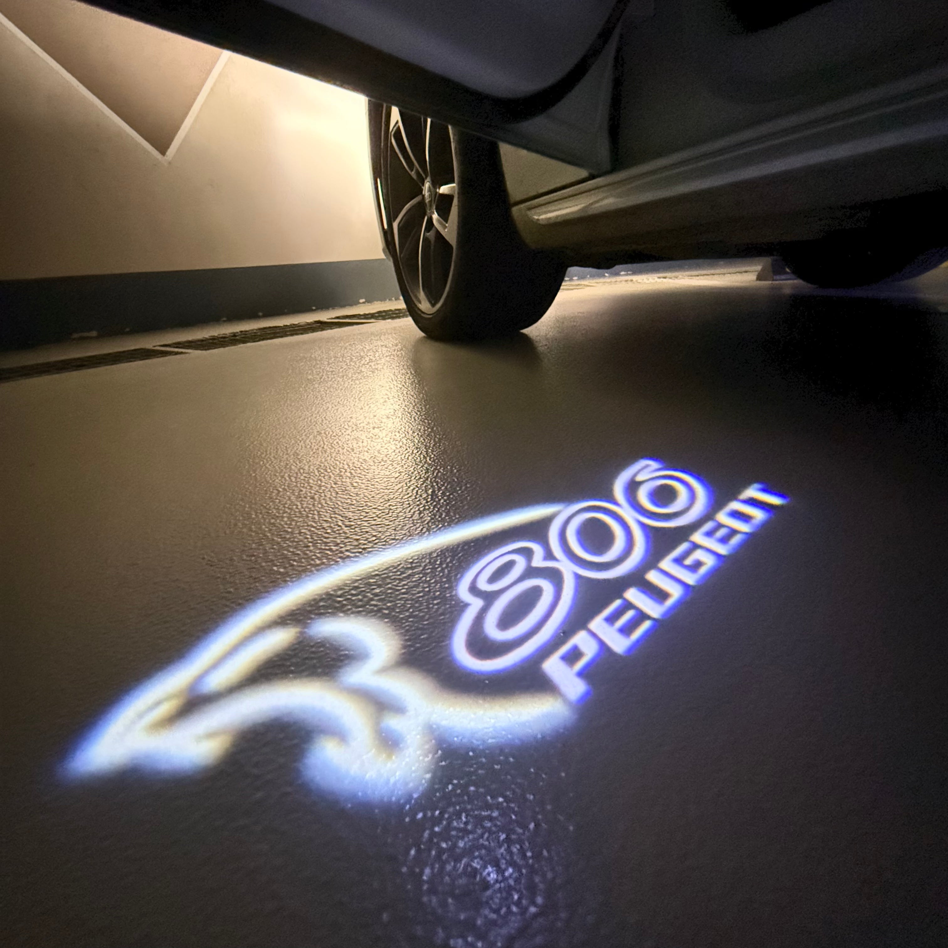 BMW M3 LOGO PROJECTOT LIGHTS Nr.24 (Menge 1 = 1 Sets/2 Türleuchten)
