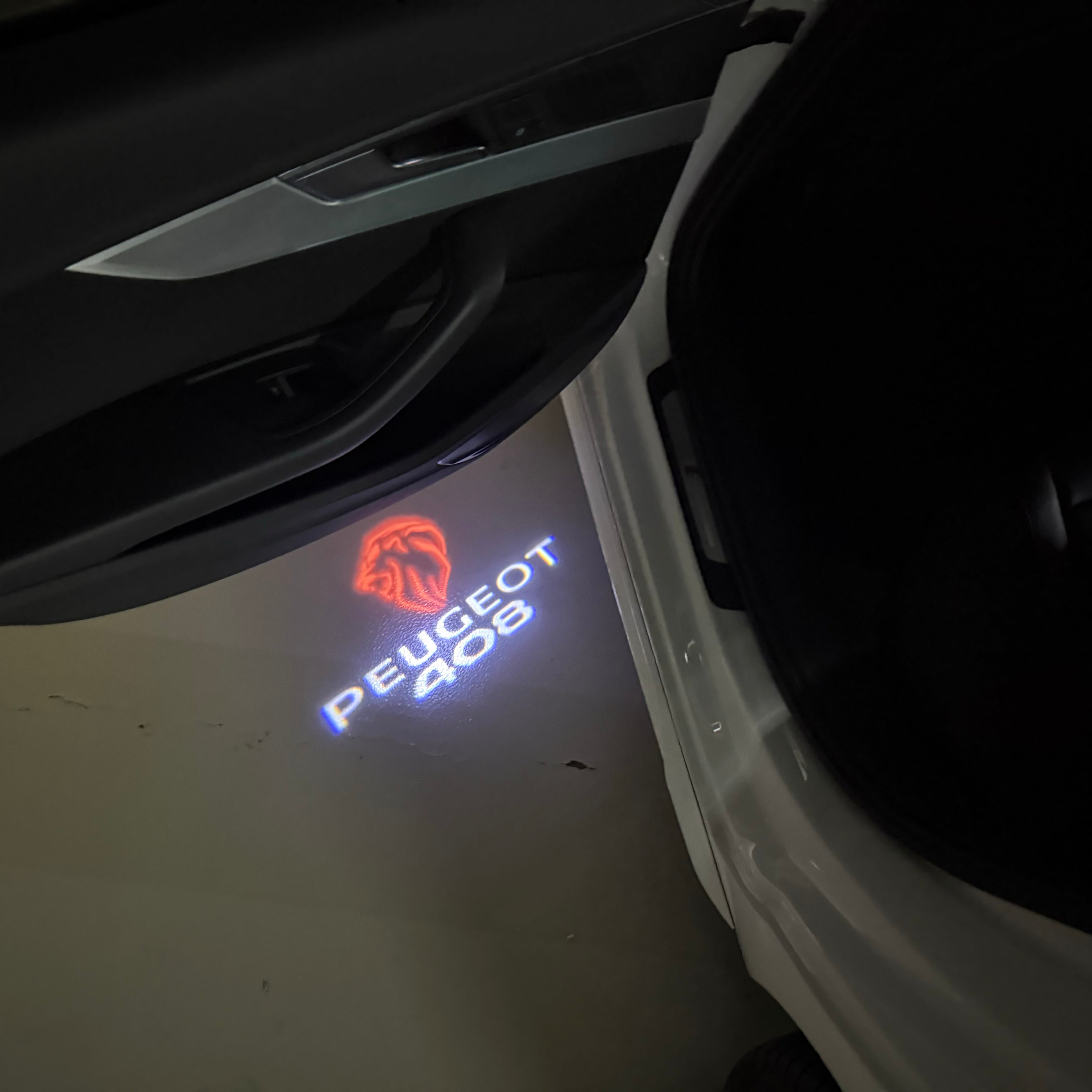 ÉCLAIRAGE DE PROJECTEUR BMW M3 LOGO Nr.24 (quantité 1 = 1 jeux / 2 feux de porte)
