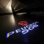 PEUGEOT  508  LOGO PROJECTOT LIGHTS (quantity 1 = 1 sets/2 door lights) Nr.6024q46
