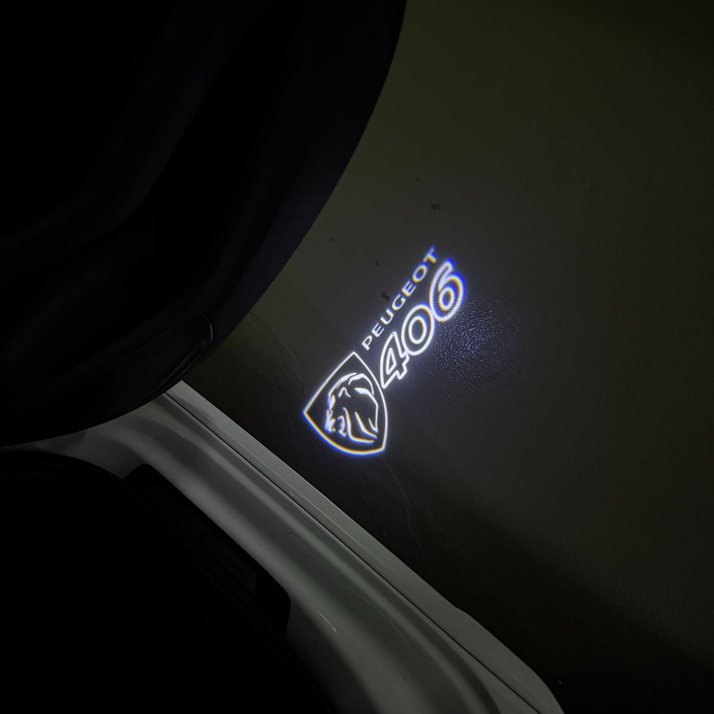 LUCES DE PROYECTOR DEL LOGOTIPO BMW M3 Nr.24 (cantidad 1 = 1 juegos / 2 luces de puerta)