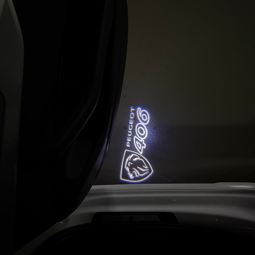 LUCES DE PROYECTOR DEL LOGOTIPO BMW M3 Nr.24 (cantidad 1 = 1 juegos / 2 luces de puerta)