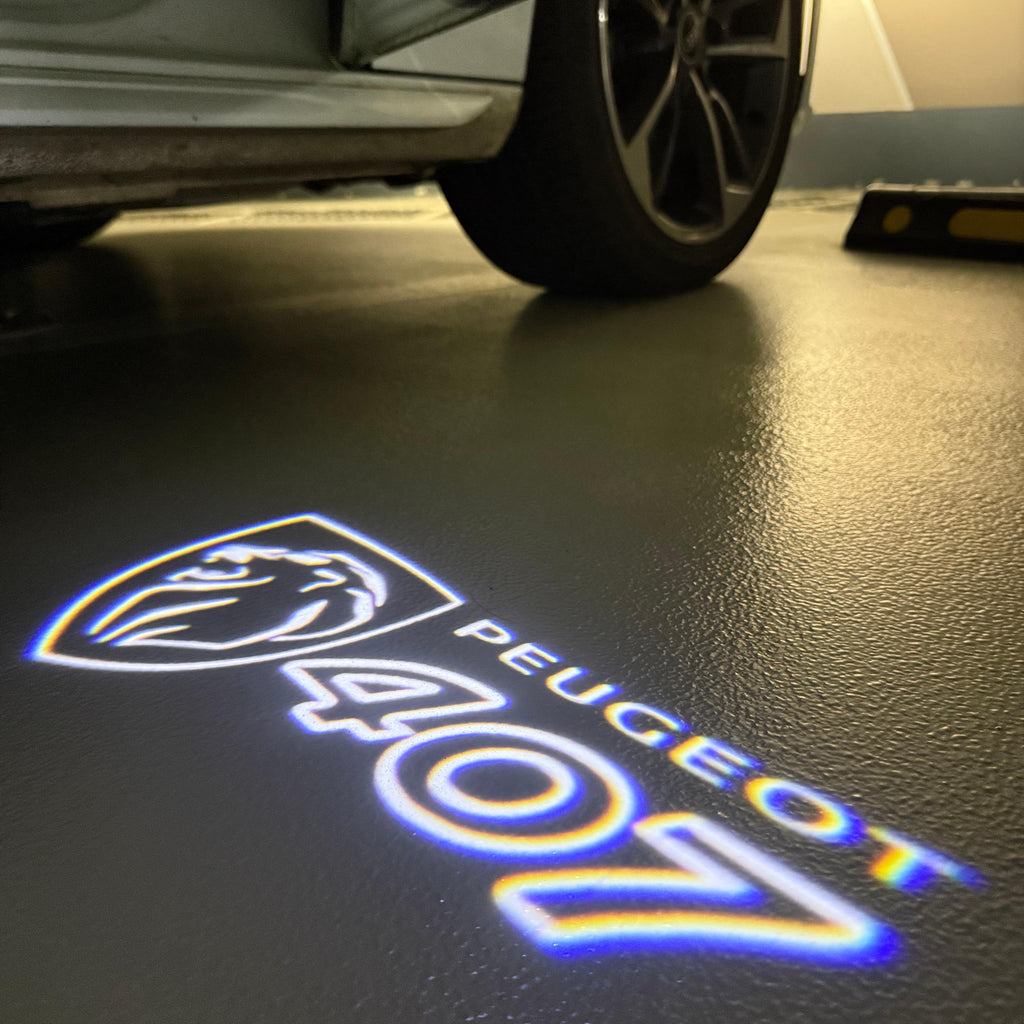 LUCES DE PROYECTOR DEL LOGOTIPO BMW M3 Nr.24 (cantidad 1 = 1 juegos / 2 luces de puerta)