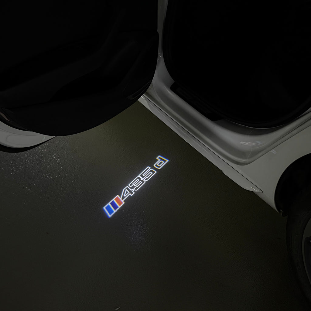 BMW M3 LOGO PROJECTOT LIGHTS Nr.24 (quantità 1 = 1 set/2 luci porta)