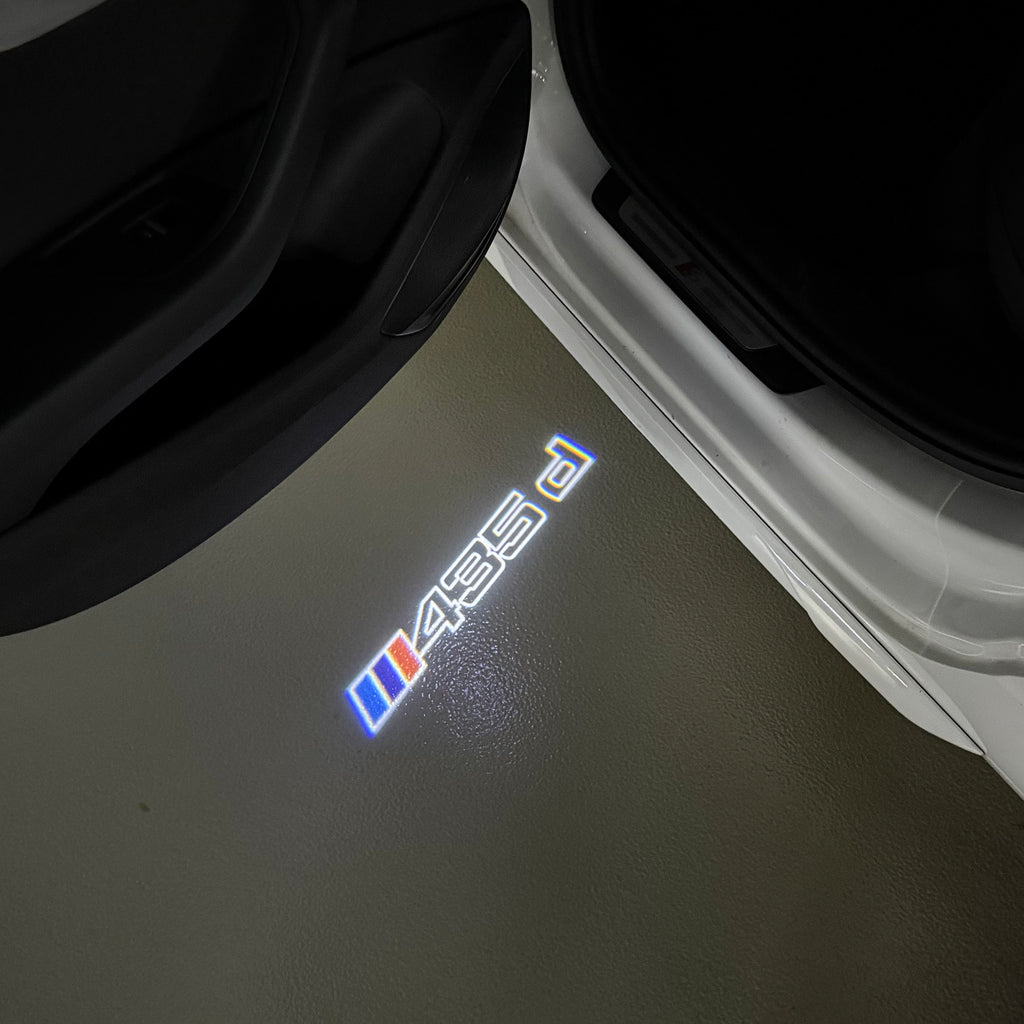 BMW M3 LOGO PROJECTOT LIGHTS Nr.24 (quantità 1 = 1 set/2 luci porta)
