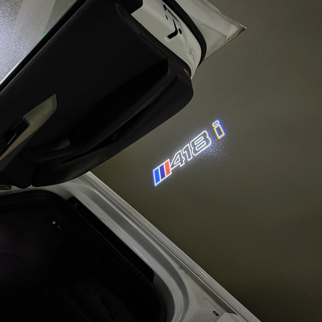 BMW M3 LOGO PROJECTOT LIGHTS Nr.24 (Menge 1 = 1 Sets/2 Türleuchten)