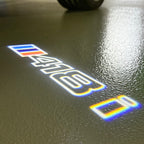 BMW M3 LOGO PROJECTOT LIGHTS Nr.24 (Menge 1 = 1 Sets/2 Türleuchten)
