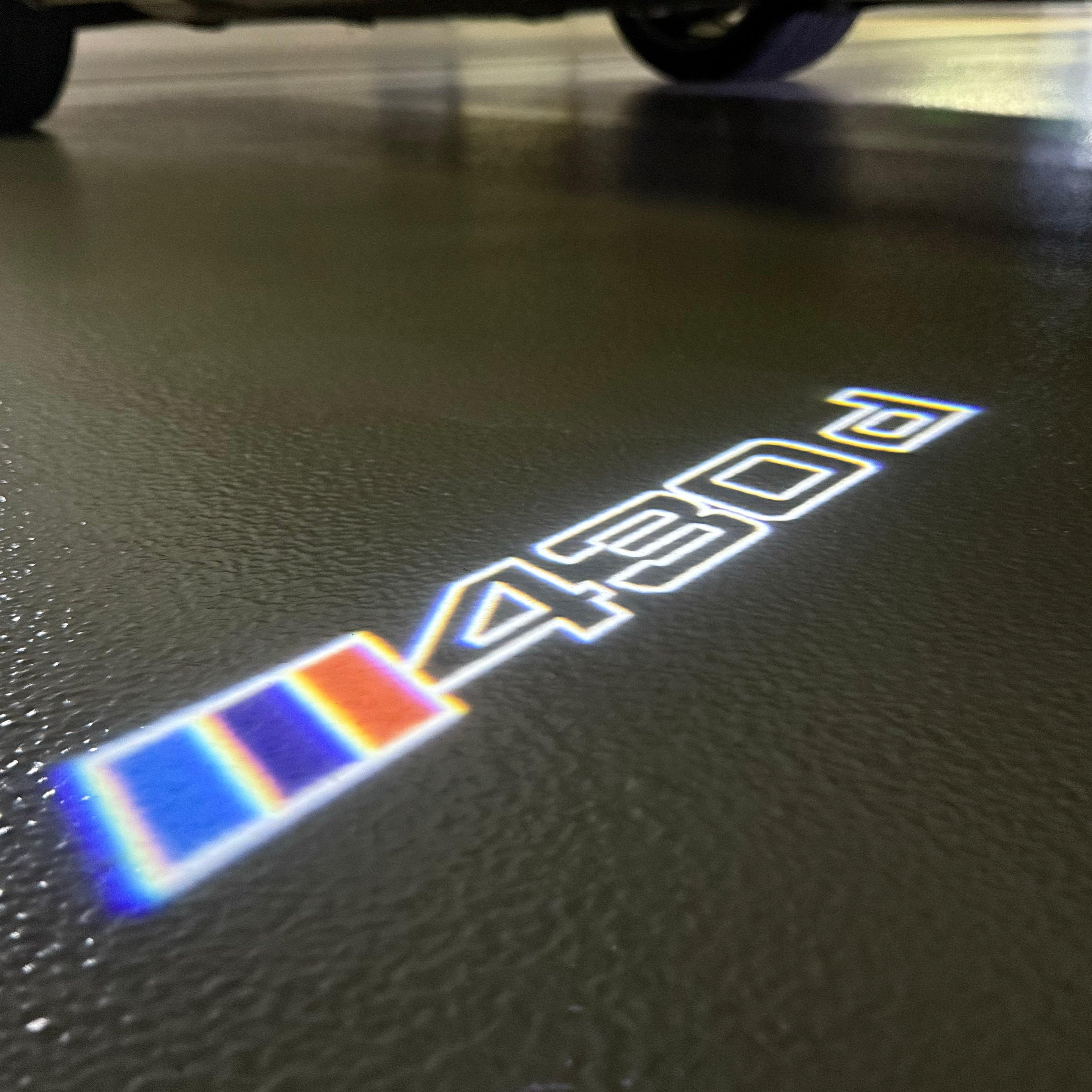 BMW M3 LOGO PROJECTOT LIGHTS Nr.24 (Menge 1 = 1 Sets/2 Türleuchten)