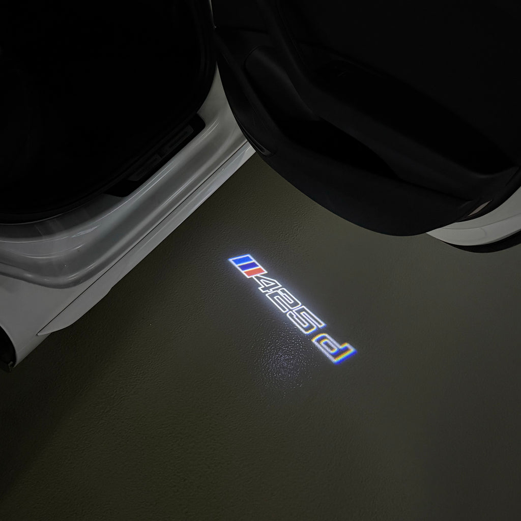 BMW M3 LOGO PROJECTOT LIGHTS Nr.24 (Menge 1 = 1 Sets/2 Türleuchten)