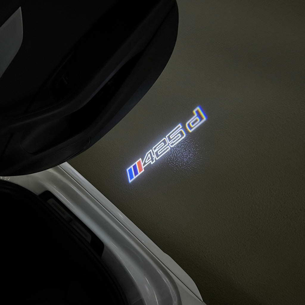 BMW M3 LOGO PROJECTOT LIGHTS Nr.24 (Menge 1 = 1 Sets/2 Türleuchten)