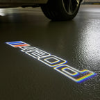 BMW M3 LOGO PROJECTOT LIGHTS Nr.24 (Menge 1 = 1 Sets/2 Türleuchten)