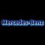 MERCEDES BENZ Original LOGO PROJECTOT LIGHTS Nr.03f (quantity 1 = 1 sets/2 door lights)