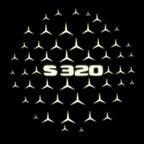 أضواء بروجكتور شعار MERCEDES BENZ رقم 03 (الكمية 1 = 1 مجموعة / 2 أضواء باب)