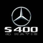 MERCEDES BENZ S 400 LOGO PROJECTOR LIGHTS  (quantity 1 = 1 sets/2 door lights)Nr.03f031