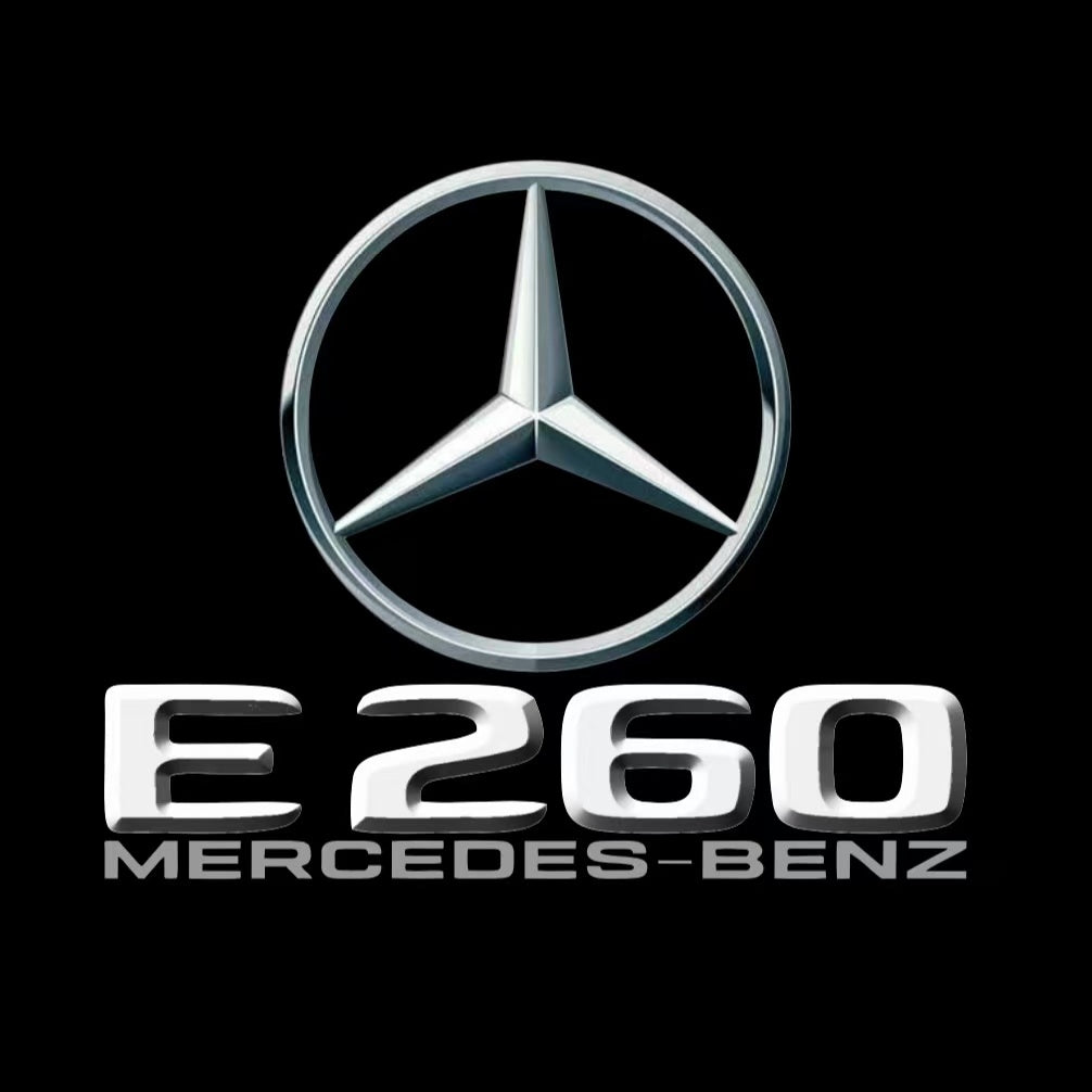 MERCEDES BENZ LOGO PROJECTOT LIGHTS Nr.03 (cantidad 1 = 1 juego/2 luces de puerta)