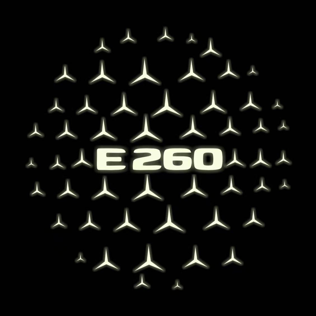 MERCEDES BENZ LOGO PROJECTOT LIGHTS Nr.03 (cantidad 1 = 1 juego/2 luces de puerta)