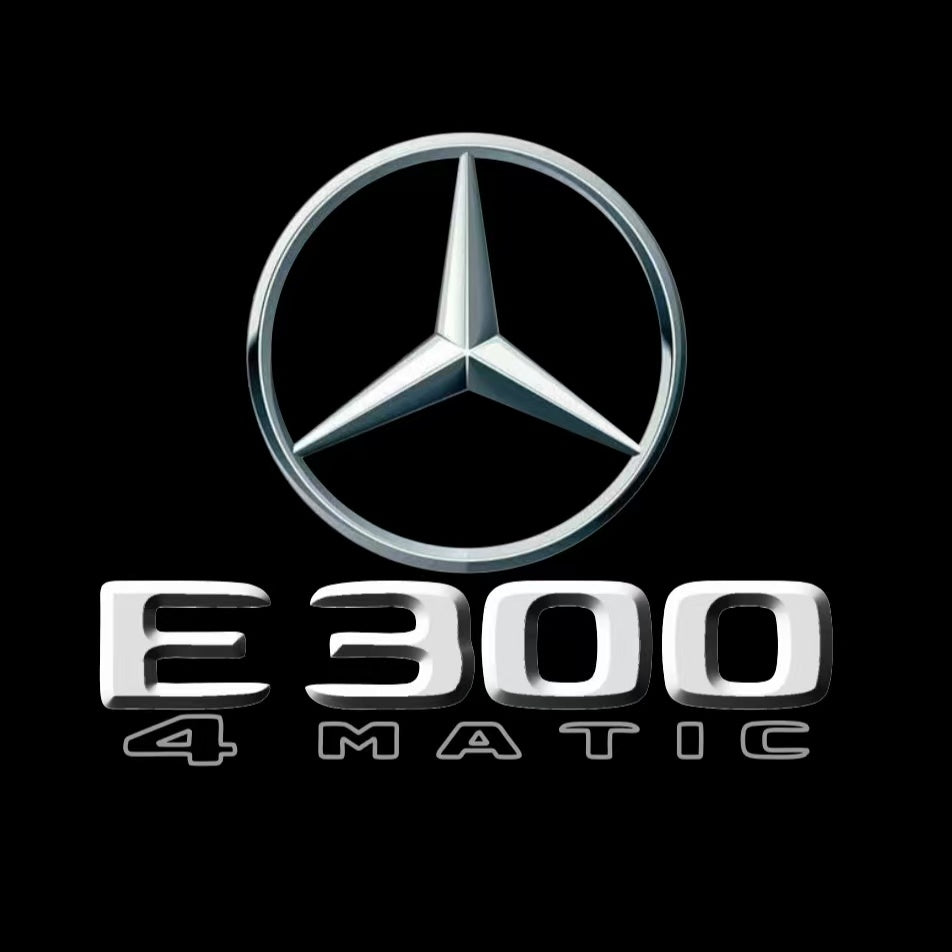 MERCEDES BENZ LOGO PROJECTOT LIGHTS Nr.03 (cantidad 1 = 1 juego/2 luces de puerta)