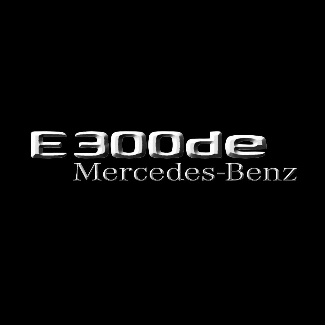 MERCEDES BENZ LOGO PROJECTOT LIGHTS Nr.03 (cantidad 1 = 1 juego/2 luces de puerta)