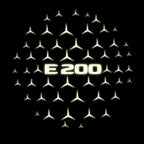 MERCEDES BENZ E 200 LOGO PROJECTOT LIGHTS  (quantity 1 = 1 sets/2 door lights)Nr.03f015