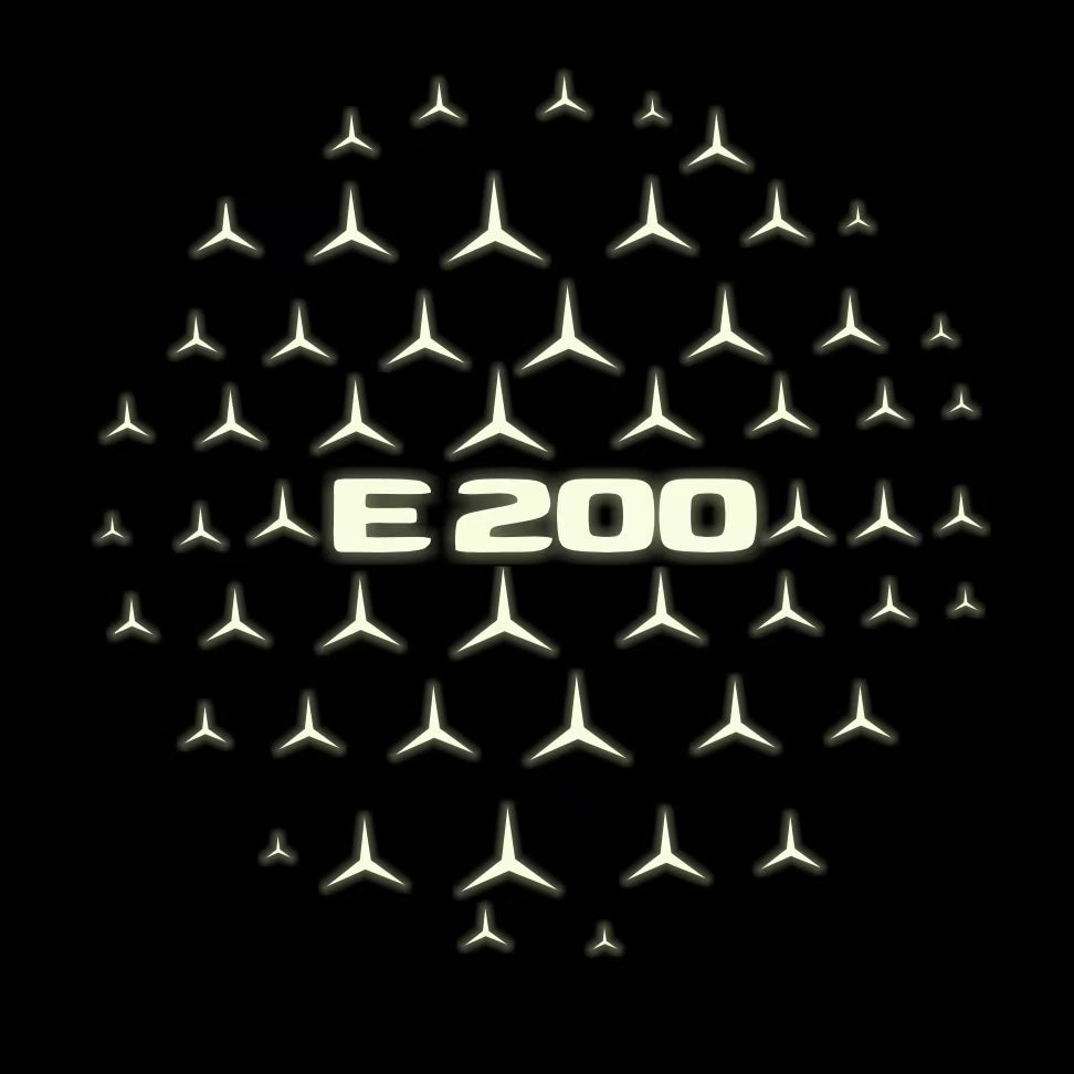 MERCEDES BENZ E 200 LOGO PROJECTOT LIGHTS  (quantity 1 = 1 sets/2 door lights)Nr.03f015