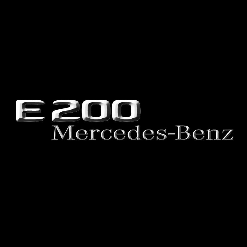 MERCEDES BENZ LOGO PROJECTOT LIGHTS Nr.03 (cantidad 1 = 1 juego/2 luces de puerta)