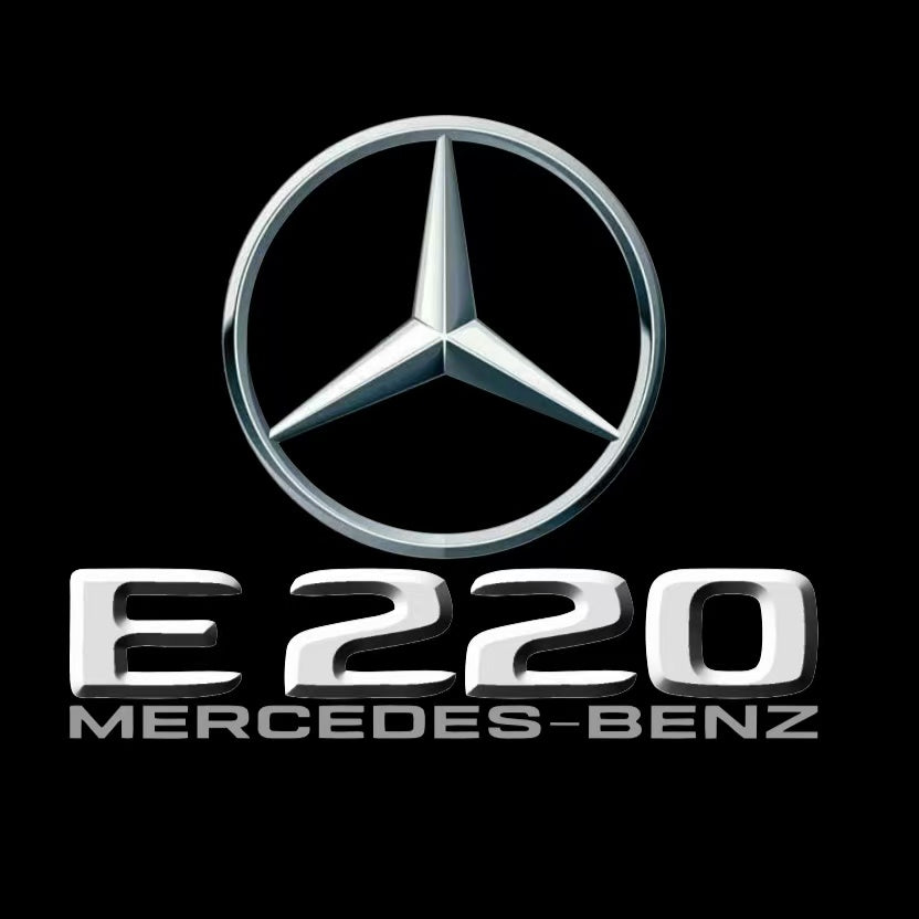 MERCEDES BENZ LOGO PROJECTOT LIGHTS Nr.03 (cantidad 1 = 1 juego/2 luces de puerta)