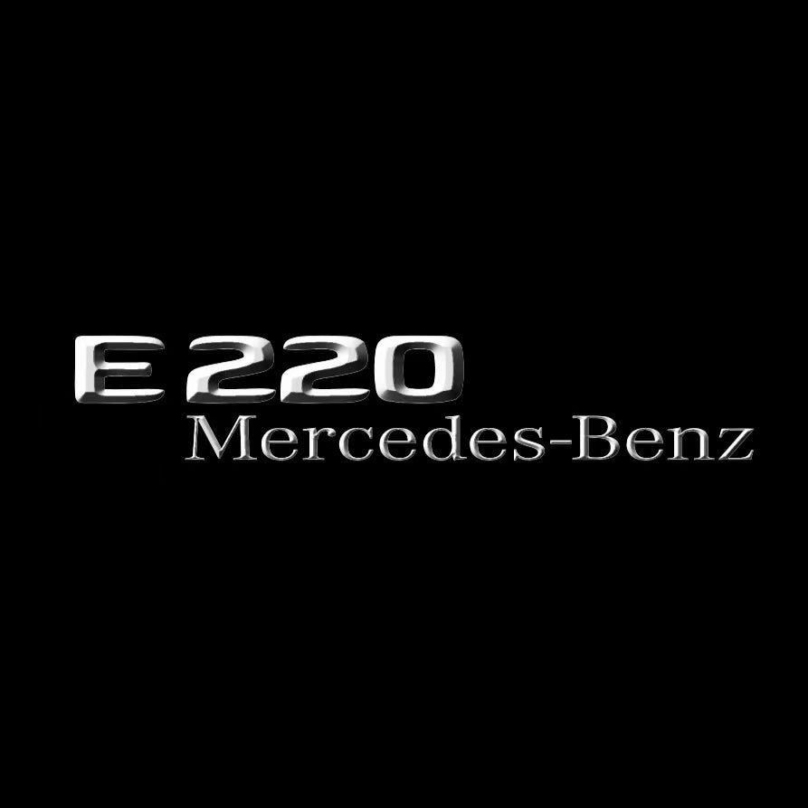 MERCEDES BENZ LOGO PROJECTOT LIGHTS Nr.03 (cantidad 1 = 1 juego/2 luces de puerta)