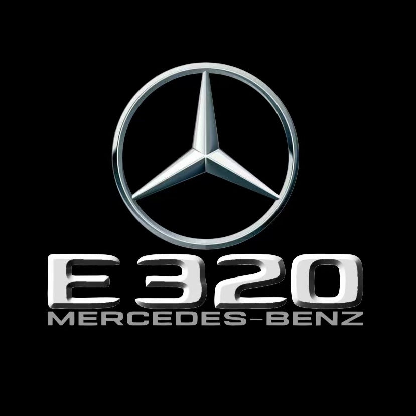 MERCEDES BENZ LOGO PROJECTOT LIGHTS Nr.03 (cantidad 1 = 1 juego/2 luces de puerta)
