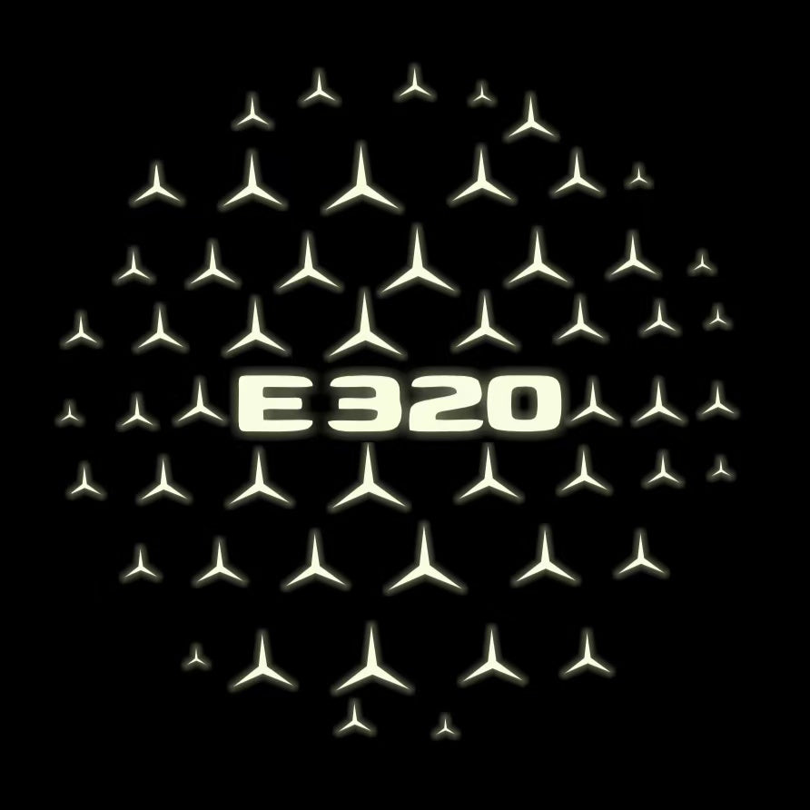 MERCEDES BENZ LOGO PROJECTOT LIGHTS Nr.03 (Menge 1 = 1 Sätze/2 Türleuchten)