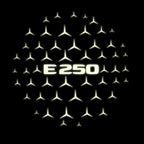 MERCEDES BENZ LOGO PROJECTOT LIGHTS Nr.03 (cantidad 1 = 1 juego/2 luces de puerta)