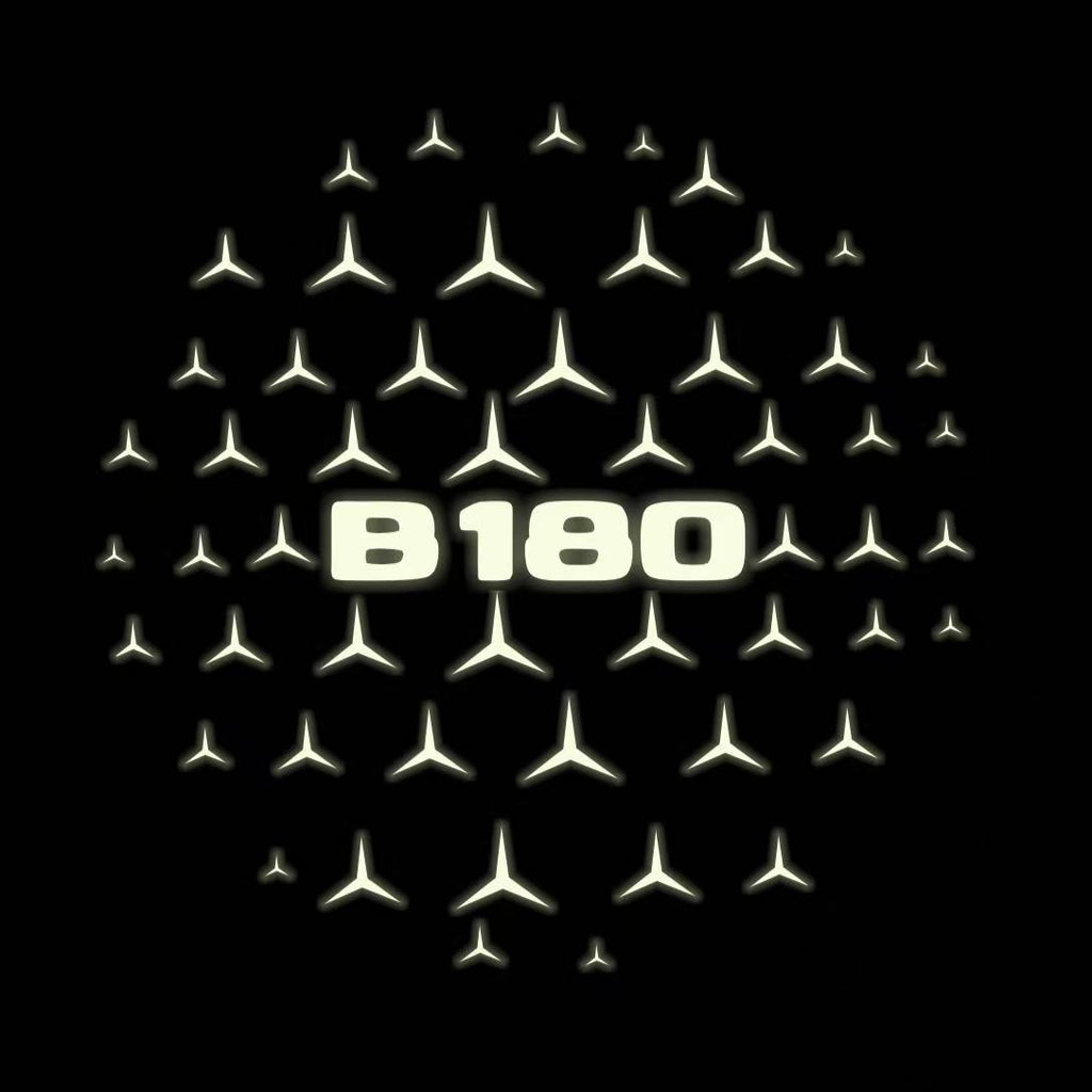 MERCEDES BENZ LOGO PROJECTOT LIGHTS Nr.03 (Menge 1 = 1 Sätze/2 Türleuchten)