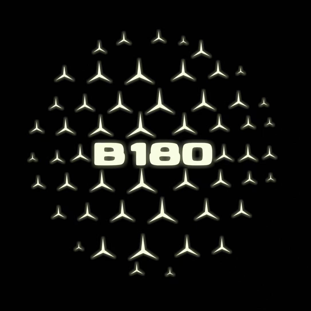 MERCEDES BENZ LOGO PROJECTOT LIGHTS Nr.03 (Menge 1 = 1 Sätze/2 Türleuchten)