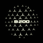 MERCEDES BENZ LOGO PROJECTOT LIGHTS Nr.03 (cantidad 1 = 1 juego/2 luces de puerta)