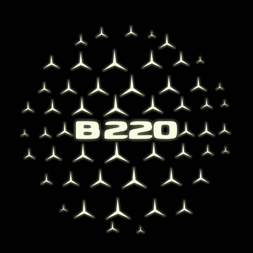 MERCEDES BENZ LOGO PROJECTOT LIGHTS Nr.03 (Menge 1 = 1 Sätze/2 Türleuchten)