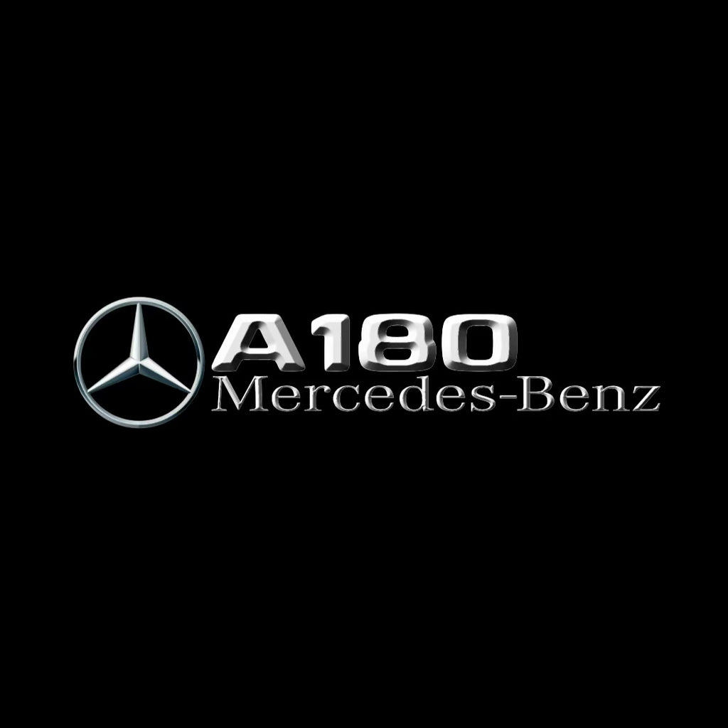 أضواء بروجكتور شعار MERCEDES BENZ رقم 03 (الكمية 1 = 1 مجموعة / 2 أضواء باب)