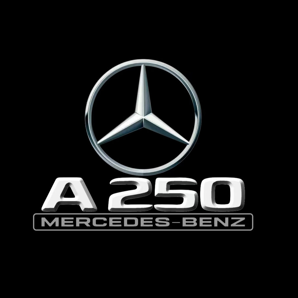 أضواء بروجكتور شعار MERCEDES BENZ رقم 03 (الكمية 1 = 1 مجموعة / 2 أضواء باب)