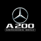 MERCEDES BENZ LOGO PROJECTOT LIGHTS Nr.03 (cantidad 1 = 1 juego/2 luces de puerta)