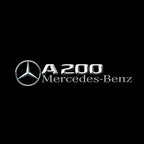 MERCEDES BENZ LOGO PROJECTOT LIGHTS Nr.03 (cantidad 1 = 1 juego/2 luces de puerta)