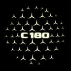 MERCEDES BENZ LOGO PROJECTOT LIGHTS Nr.03 (cantidad 1 = 1 juego/2 luces de puerta)